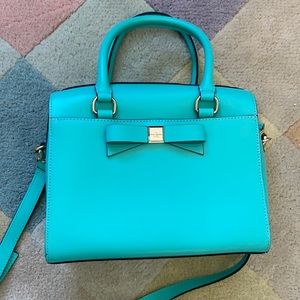 Kate Spade Teal Leather Handbag